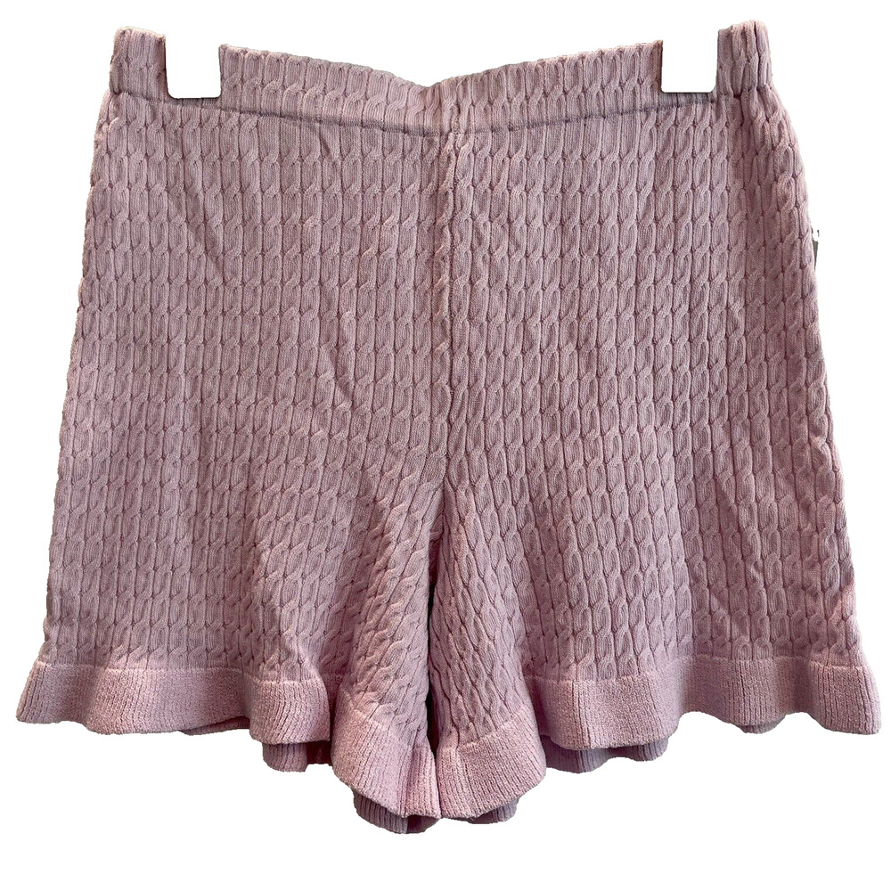 WAYF '98 Women's Shorts Small Lavender Sweater Knit ✨NEW✨ Nordstrom Comfy & Cute